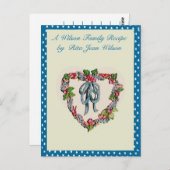 Rezeptionskarten Postkarte (Vorne/Hinten)