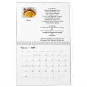 Rezeptkalender Kalender (Feb 2027)