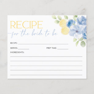 Rezeptkarte Main Squeeze Blue Citrus Polterabend