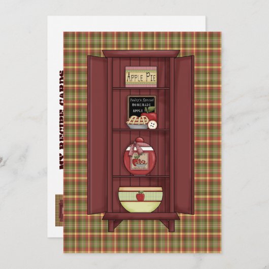 Rezeptkarten (Vorne/Hinten)