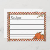 Rezeptkarten Postkarte (Vorne/Hinten)