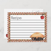 Rezeptkarten Postkarte (Vorne/Hinten)