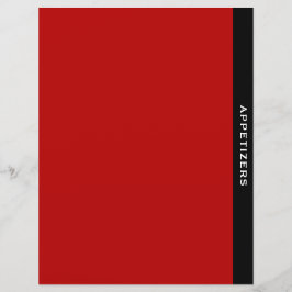 Rezeptkategorie | Appetithappen | Rot Schwarz/Weiß