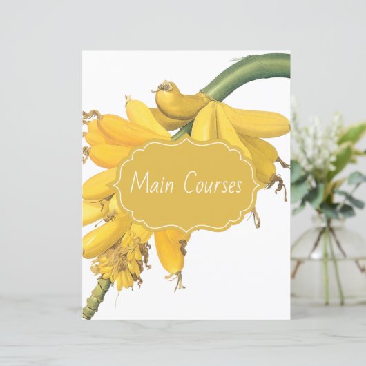 Rezeptorabteilung für botanische Bananen (Stehend Vorderseite)