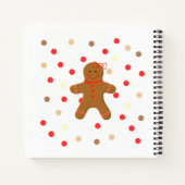 Rezeptororganisation für Kindergingerbrot Notizblock (Rückseite)