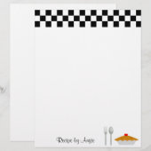 Rezeptorpapier (Vorne/Hinten)