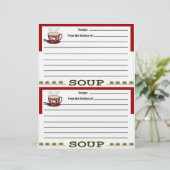 Rezeptorseiten für Recipe Binder (Stehend Vorderseite)