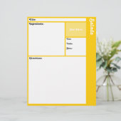 Rezeptorseiten (gelb) (Stehend Vorderseite)