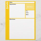 Rezeptorseiten (gelb) (Rückseite)