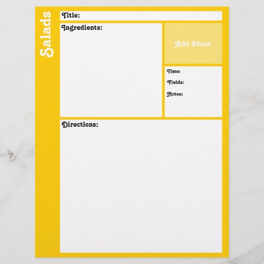 Rezeptorseiten (gelb) (Rückseite)