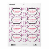 Rezeptsammlung Lila Blume (Vorne)