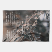 Rezeptur der Olivenbäume, hausgemacht, Küche Geschirrtuch (Horizontal)