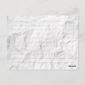 Rezeptur Postkarte (Rückseite)