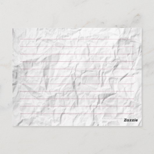 Rezeptur Postkarte (Rückseite)