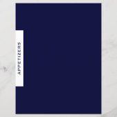 Rezessionsabteilung | Appetithappen | Einfache Mar (Rückseite)