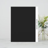 Rezessionsabteilung | Appetithappen | Schwarz/Weiß (Stehend Vorderseite)