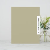 Rezessionsabteilung | Breads & Rolls | Schwarz-wei (Stehend Vorderseite)