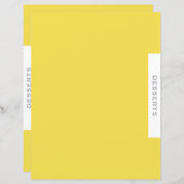 Rezessionsabteilung | Dessert Kategorie | Einfach (Vorne/Hinten)