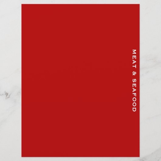 Rezessionsabteilung | Fleisch und Meeresfrüchte | (Vorderseite)