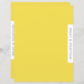 Rezessionsabteilung | Fleisch und Meeresfrüchte | (Vorne/Hinten)