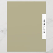 Rezessionsabteilung | Getränke | Seite Schwarz/Wei (Vorderseite)