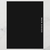 Rezessionsabteilung | Schwarz/Weiß | Wichtigste Ge (Vorderseite)