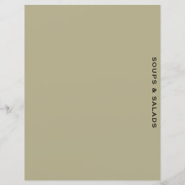 Rezessionsabteilung | Seite & Schwarz | Suppen und