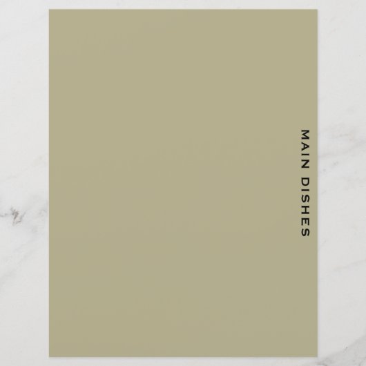 Rezessionsabteilung | Seite & Schwarz | Wichtigste (Vorderseite)