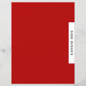 Rezessionsabteilung | Seitliche Geschirr | Rot Sch (Vorderseite)