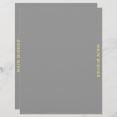 Rezessionsabteilung | Wichtigste Geschirr | Grau u (Vorne/Hinten)