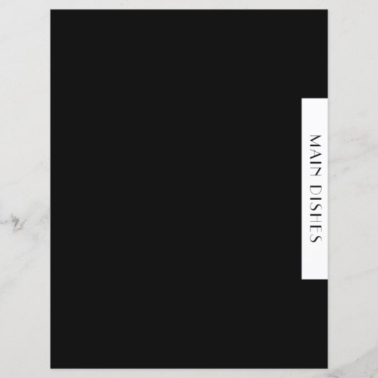 Rezessionsabteilung | Wichtigste Geschirr | Schwar (Vorderseite)