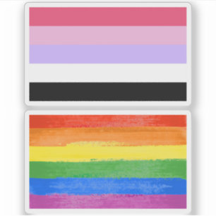Reziprosexueller Stolz Aufkleber
