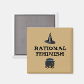 RF Magnet, Hexe Magnet (Vorderseite/Rückseite)