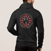 RFA Hoodie Full Zip-Up Sweatshirt (Rückseite)