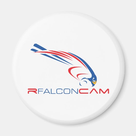 Rfalconcam Round Magnet (Vorne)