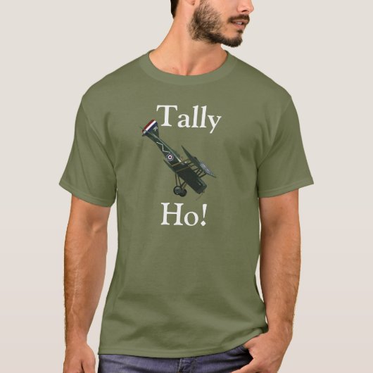 RFC Tally Ho! Teemaschine im Ersten Weltkrieg T-Shirt (Vorderseite)