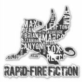 RFF Griffin Cut-out Sticker BLKlogo (Vorderseite)