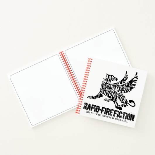 RFF Griffin Sketchbook-Jubiläum BLK-Logo Notizblock (Innenseite)