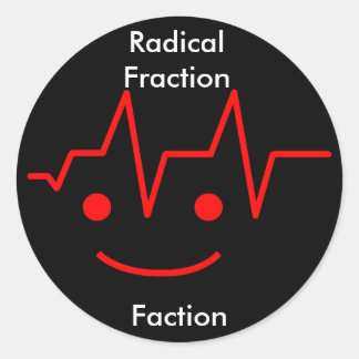 RFF-Stickers Runder Aufkleber