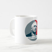 RFK als Präsident 2024 Kaffeetasse (Vorderseite Links)