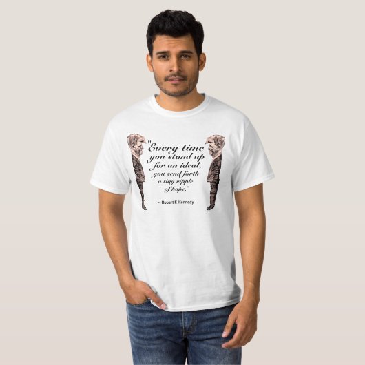 RFK: Eine Kräuselung der Hoffnung T-Shirt (Vorne ganz)