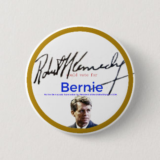 RFK für Bernie-Sandpapierschleifmaschinen Button