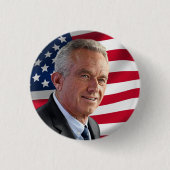 RFK für den Präsidenten 2024 Button (Vorderseite)