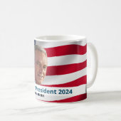 RFK für den Präsidenten 2024 Kaffeetasse (VorderseiteRechts)