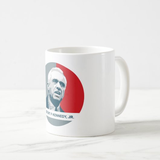 RFK für den Präsidenten 2024 Kaffeetasse (VorderseiteRechts)
