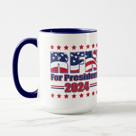 RFK für den Präsidenten Tasse (Links)