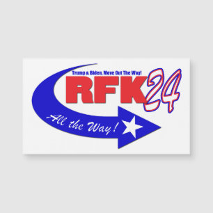 RFK GANZ AUF DEM WEG 2024 MAGNETKARTE