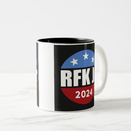 RFK Jr 2024 Zweifarbige Tasse (VorderseiteRechts)