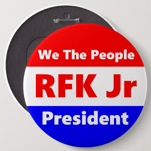 RFK JR BUTTON (Vorne & Hinten)