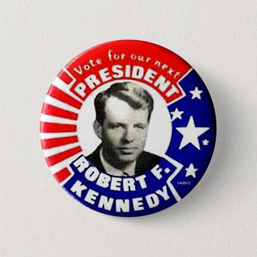 RFK Präsident - Knopf Button (Vorderseite)